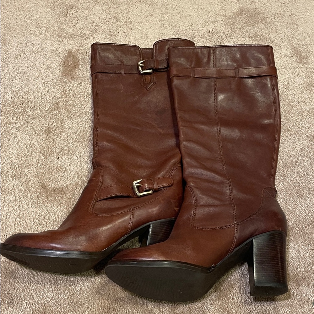 Michael Kors Brown Heeled Boots